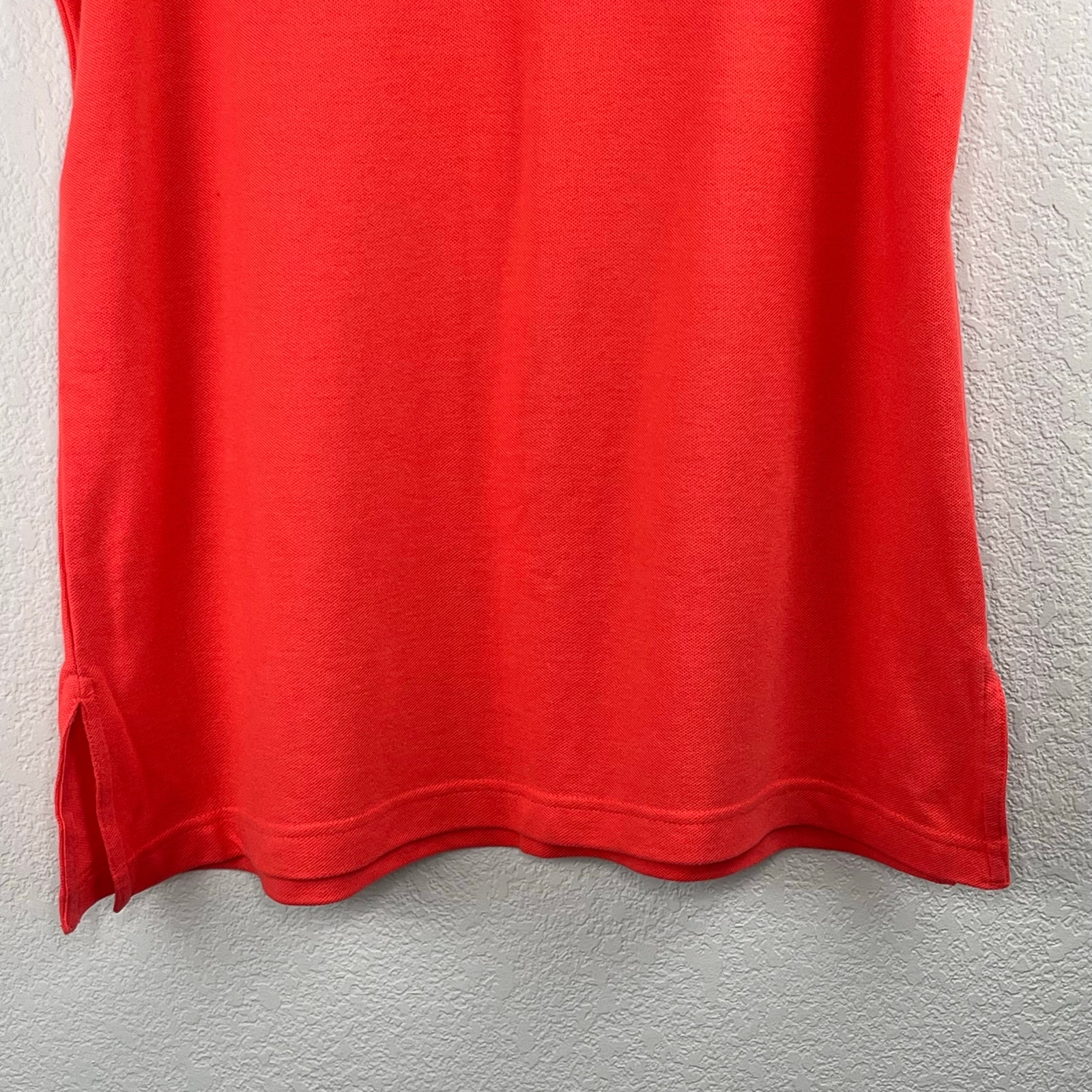 Vintage Just My Size Y2k Coral Orange Split Neck Tunic Top 14w 16w Nwt Coastal — image 8 of 8